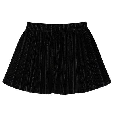 Kids' Pleated Skirt with Lurex Black 140