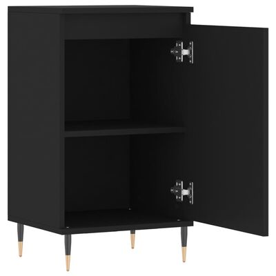 vidaXL Sideboard Black 40x35x70 cm Engineered Wood