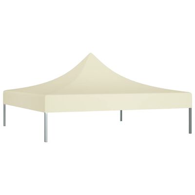 vidaXL Party Tent Roof 2x2 m Cream 270 g/m²