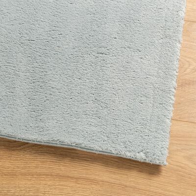 vidaXL Rug HUARTE Short Pile Soft and Washable Blue 100x200 cm