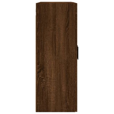 vidaXL Wall Mounted Cabinets 2 pcs Brown Oak Engineered Wood