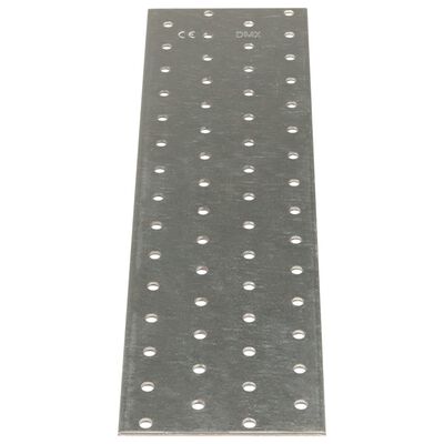 vidaXL Perforated Plates 40 pcs 2 mm 300x80 mm Galvanised Steel