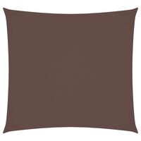 vidaXL Sunshade Sail Oxford Fabric Square 2x2 m Brown