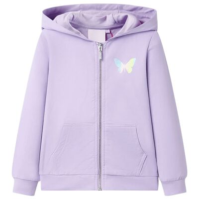 Kids' Hooded Sweatshirt Lila 128