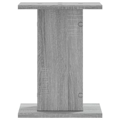 vidaXL Plant Stands 2 pcs Grey Sonoma 30x30x40 cm Engineered Wood