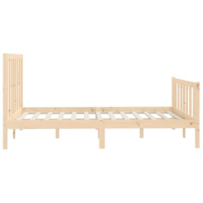 vidaXL Bed Frame without Mattress 160x200 cm Solid Wood