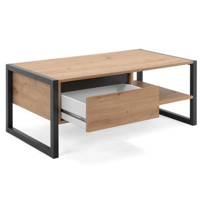 Finori Coffee Table Denver 55 Artisan Oak and Anthracite Grey