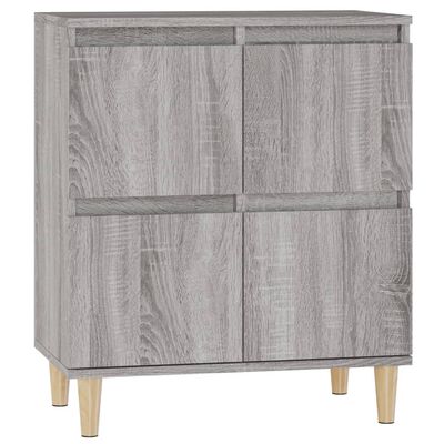 vidaXL Sideboard Grey Sonoma 60x35x70 cm Engineered Wood