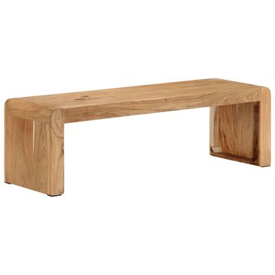 vidaXL TV Stand 110x33x33 cm Solid Wood Acacia