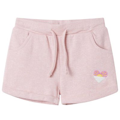 Kids' Shorts with Drawstring Mixed Light Pink 140