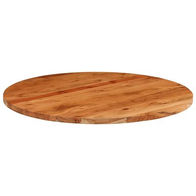 vidaXL Table Top Ø90x2.5 cm Round Solid Wood Acacia