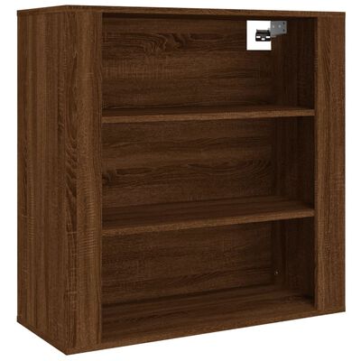 vidaXL Highboard Brown Oak Engineered Wood