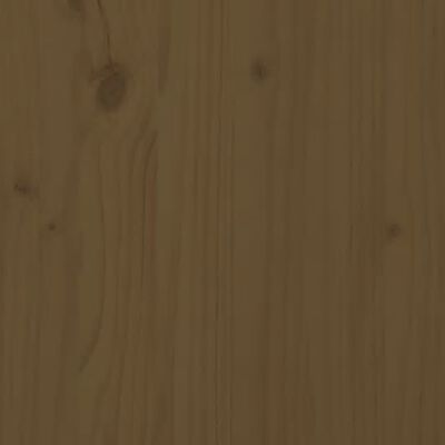 vidaXL Highboard Honey Brown 83x41,5x100 cm Solid Wood Pine