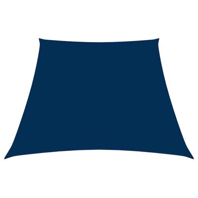 vidaXL Sunshade Sail Oxford Fabric Trapezium 3/5x4 m Blue