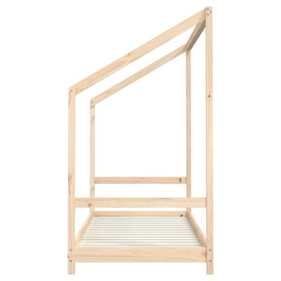 vidaXL Kids Bed Frame 80x200 cm Solid Wood Pine