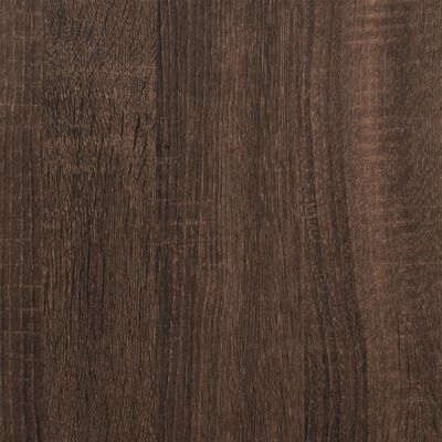 vidaXL File Cabinet Brown Oak 60x32x115 cm Engineered Wood