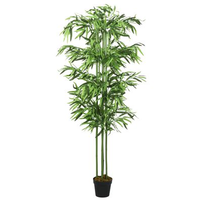 vidaXL Artificial Bamboo Tree 864 Leaves 180 cm Green