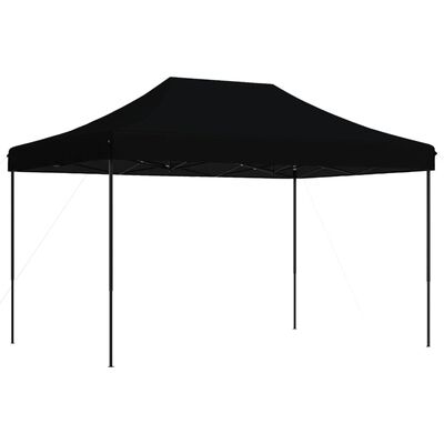 vidaXL Foldable Party Tent Pop-Up Black 410x279x315 cm