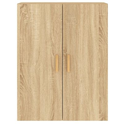 vidaXL Wall Mounted Cabinets 2 pcs Sonoma Oak Engineered Wood