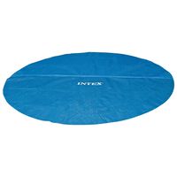 Intex Solar Pool Cover Blue 448 cm Polyethylene