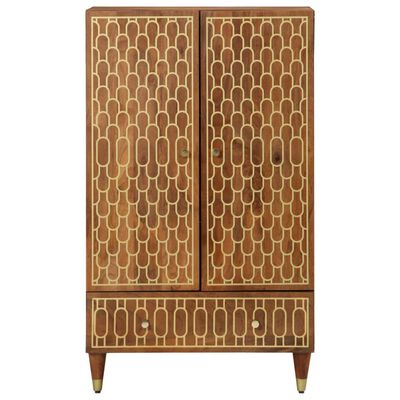 vidaXL Highboard 60x33x100 cm Solid Wood Mango