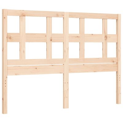 vidaXL Bed Frame without Mattress Small Double Solid Wood