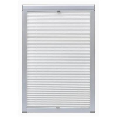 vidaXL Pleated Blinds White C02