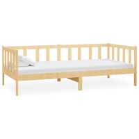 vidaXL Day Bed without Mattress Solid Wood Pine 90x200 cm