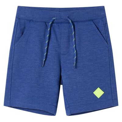 Kids' Shorts with Drawstring Blue Melange 116