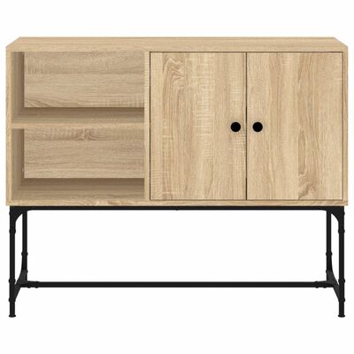 vidaXL Sideboard Sonoma Oak 100x40x79.5 cm Engineered Wood