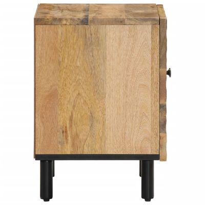 vidaXL Bedside Cabinet 40x33x46 cm Solid Wood Mango