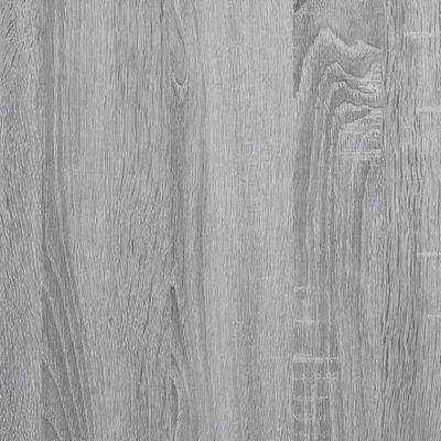 vidaXL Bed Frame Grey Sonoma 90x190 cm Engineered Wood