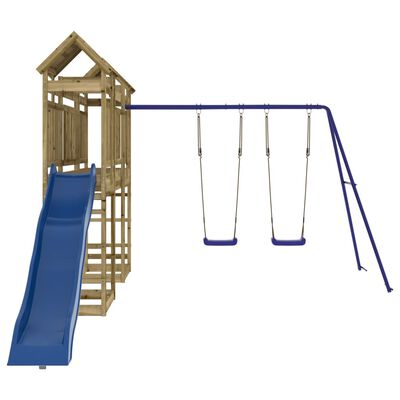 vidaXL Outdoor Playset Impregnated Wood Pine