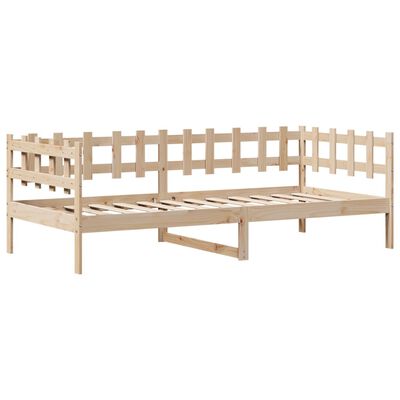 vidaXL Daybed with Drawers without Mattress 80x200 cm Solid Wood