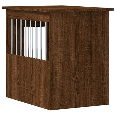vidaXL Dog Crate Furniture Brown Oak 45x62x59 cm Engineered Wood