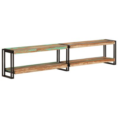 vidaXL TV Cabinet 200x30x40 cm Solid Wood Reclaimed