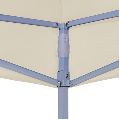 vidaXL Party Tent Roof 2x2 m Cream 270 g/m²