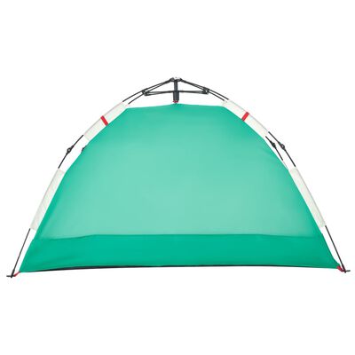 vidaXL Beach Tent 2-Person Sea Green Quick Release Waterproof