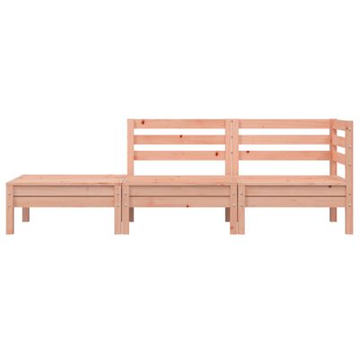 vidaXL Garden Sofa 3-Seater Solid Wood Douglas