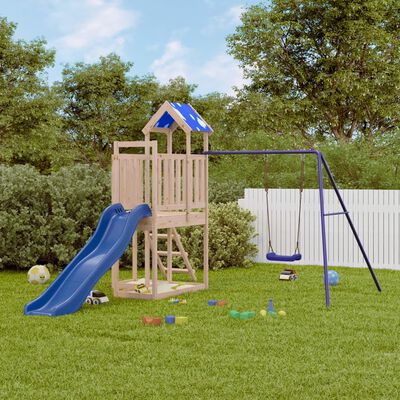 vidaXL Outdoor Playset Solid Wood Pine