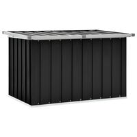 vidaXL Garden Storage Box Anthracite 109x67x65 cm