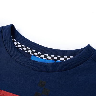 Kids' T-shirt with Long Sleeves Navy 104