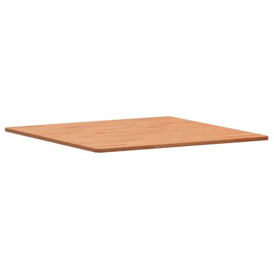 vidaXL Table Top 80x80x1.5 cm Square Solid Wood Beech