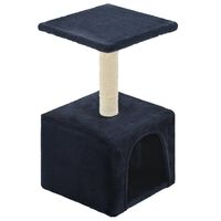 vidaXL Cat Tree with Sisal Scratching Post 55 cm Dark Blue