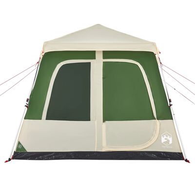 vidaXL Family Tent Dome 8-Person Green Quick Release