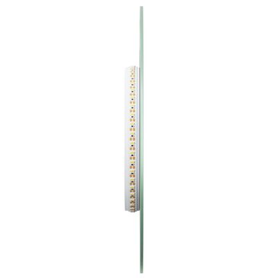 vidaXL LED Bathroom Mirror 60x25 cm Oval