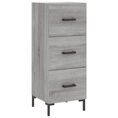 vidaXL Highboard Grey Sonoma 34.5x34x180 cm Engineered Wood