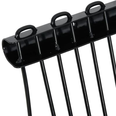 vidaXL Pitchfork with 18 Tines Black Steel