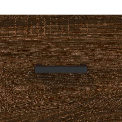 vidaXL Sideboard Brown Oak 69.5x34x90 cm Engineered Wood