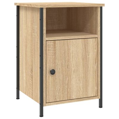 vidaXL Bedside Cabinet Sonoma Oak 40x42x60 cm Engineered Wood